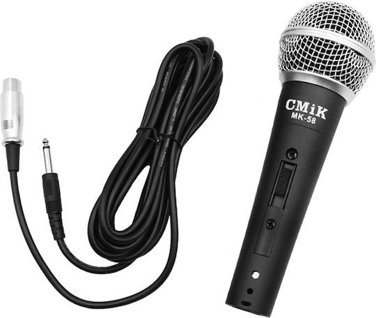 Cmik MK-58 Δυναμικό Μικρόφωνο XLR Χειρός για Φωνητικά