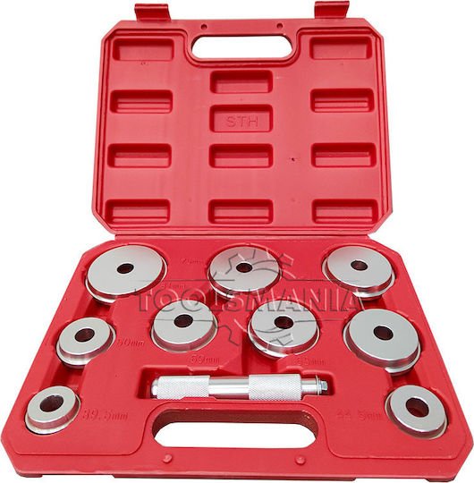 Exdel Tools Σετ Δακτύλιοι Τοποθέτησης Ρουλεμάν Στεγανών 10τμχ