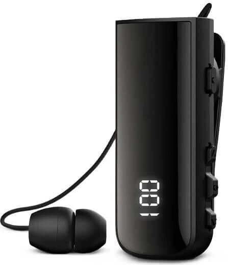 In-ear Bluetooth Handsfree Ακουστικά Μαύρα