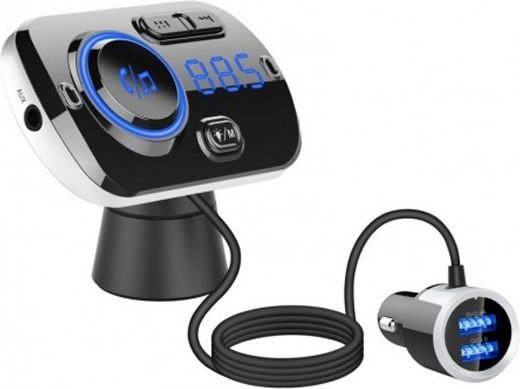 FM Transmitter Αυτοκινήτου BC30AQ με USB / Bluetooth - Image 2