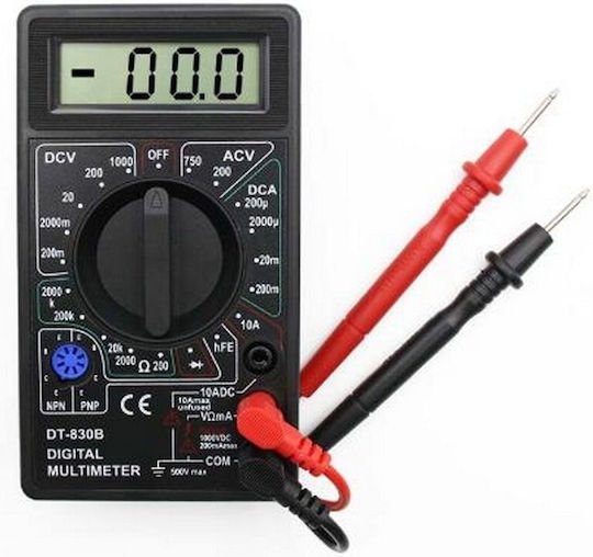 Factory DT-830B Ψηφιακό Πολύμετρο Τσέπης με Μέτρηση AC / DC / Αντίστασης - Image 4