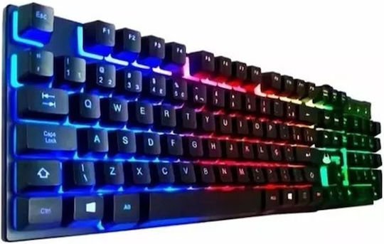 Foyu Foyu FO-D003 Gaming Πληκτρολόγιο με RGB φωτισμό (Αγγλικό UK)
