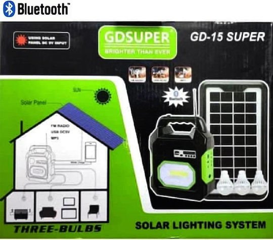 GDLite Ηλιακό σύστημα φωτισμού GD-15 Super - Image 3