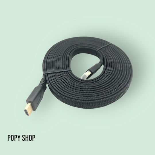 High Speed HDMI 2.0 Cable HDMI male – HDMI male 5m Μαύρο