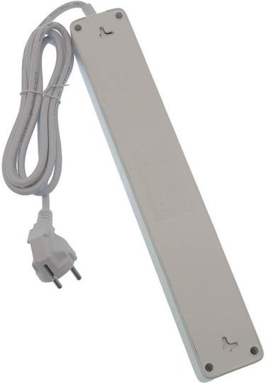 Jortan Πολύπριζο Ασφαλείας 4 Θέσεων με 2 USB-A, 2 USB-C, Διακόπτη και Καλώδιο 2m - Image 3
