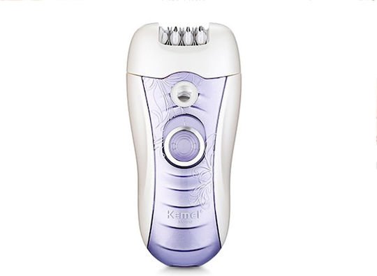 Kemei 3 in 1 Σετ Αποτρίχωσης Epilator για Σώμα & Μπικίνι KM-3012 Μωβ - Image 2