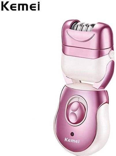 Kemei Σετ Αποτρίχωσης Epilator για Πρόσωπο, Σώμα & Μπικίνι KM-376 - Image 2