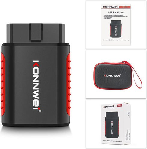 Konnwei Διαγνωστικό Αυτοκινήτου OBD 2 με Bluetooth Συμβατό με Android