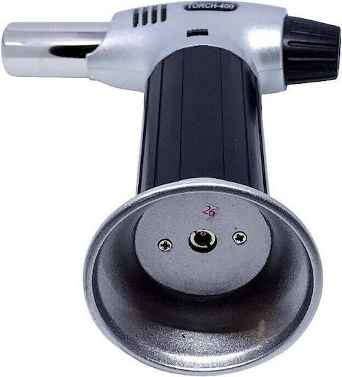 Lighter OL-400 Φλόγιστρο Ζαχαροπλαστικής με Βάση Ασημί - Image 3