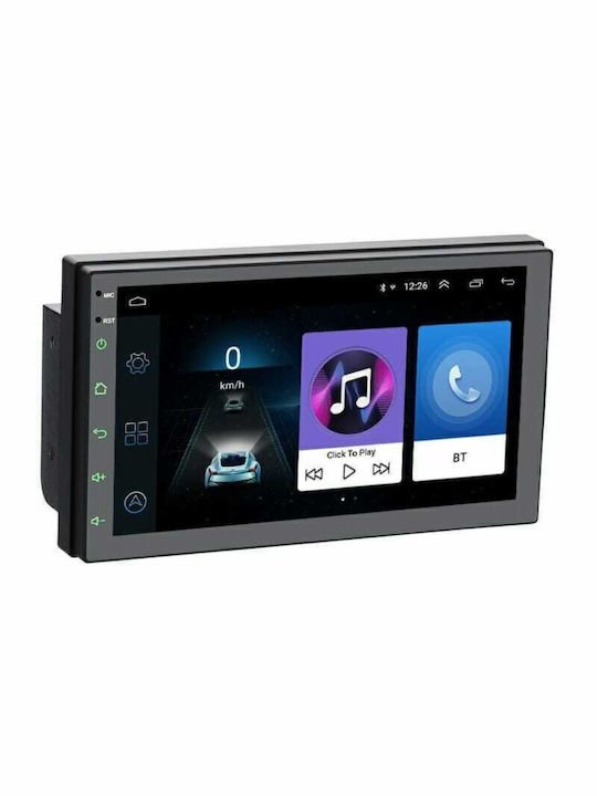 PerVoi Ηχοσύστημα Αυτοκινήτου 2DIN (Bluetooth/USB/AUX/WiFi/GPS/Apple-Carplay/Android-Auto) με Οθόνη Αφής 7"