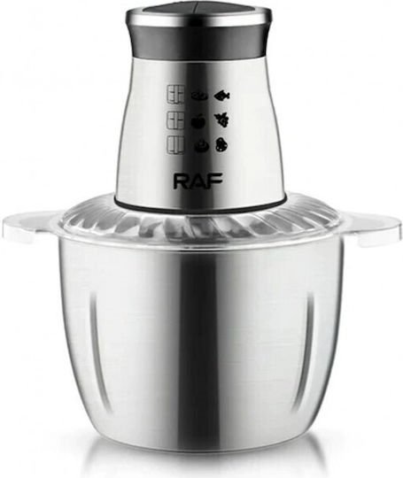 Raf Πολυκόπτης Multi 1000W με Δοχείο 3lt Μαύρος