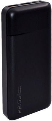 Remax RPP-192 Power Bank 20000mAh 22.5W με 2 Θύρες USB-A και Θύρα USB-C Power Delivery / Quick Charge 3.0 Μαύρο