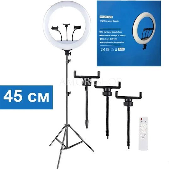 Ring Light 45.72cm με Βάση για Κινητό - Image 5