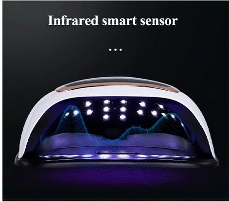 SUN ONE UV BQV3 Φουρνάκι Νυχιών UV / LED 168W Λευκό - Image 4