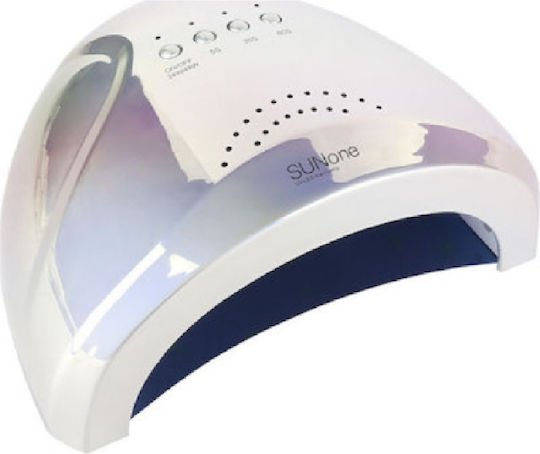SUN ONE UV Sun One Φουρνάκι Νυχιών UV / LED 48W Ασημί