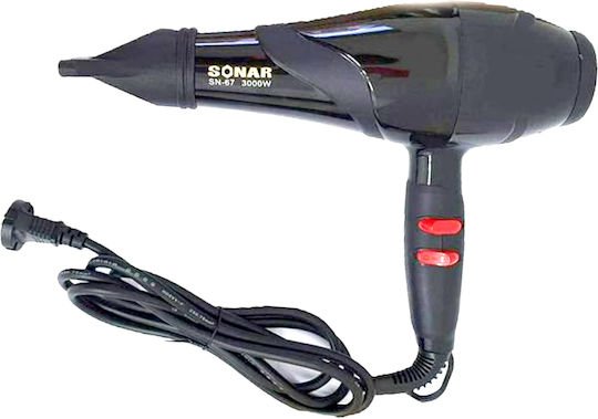 Sonar Πιστολάκι Μαλλιών με Φυσούνα 3000W