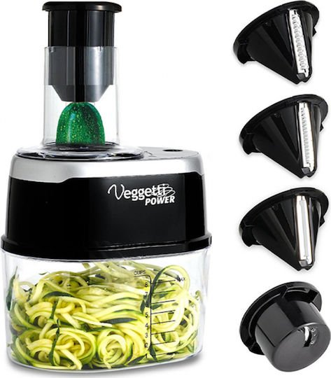 Spiralizer Find Back 4 in 1 Πολυκόπτης Λαχανικών Πλαστικός