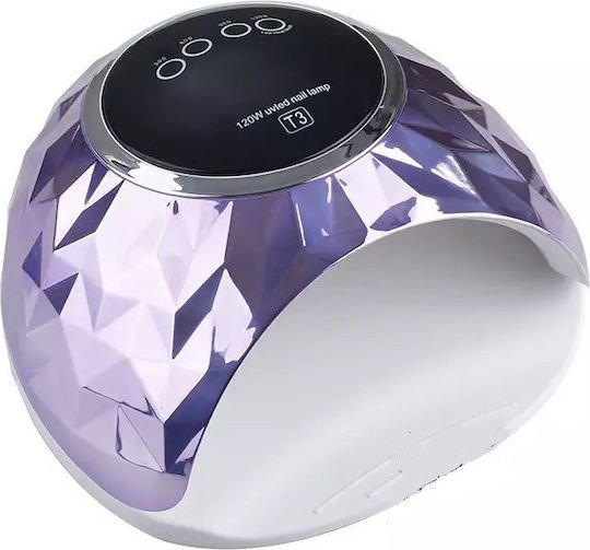 Φουρνάκι Νυχιών UV / LED 120W Μωβ