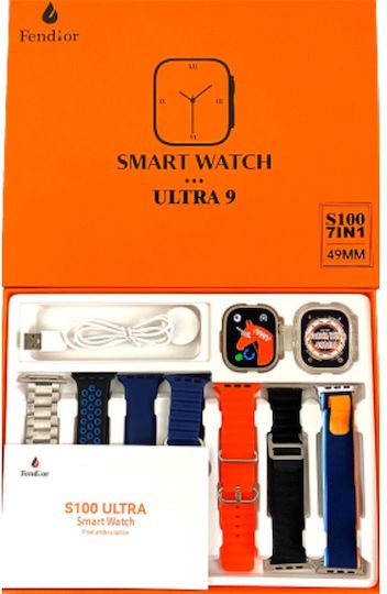 Ultra 9 49mm Smartwatch (Πολύχρωμο)