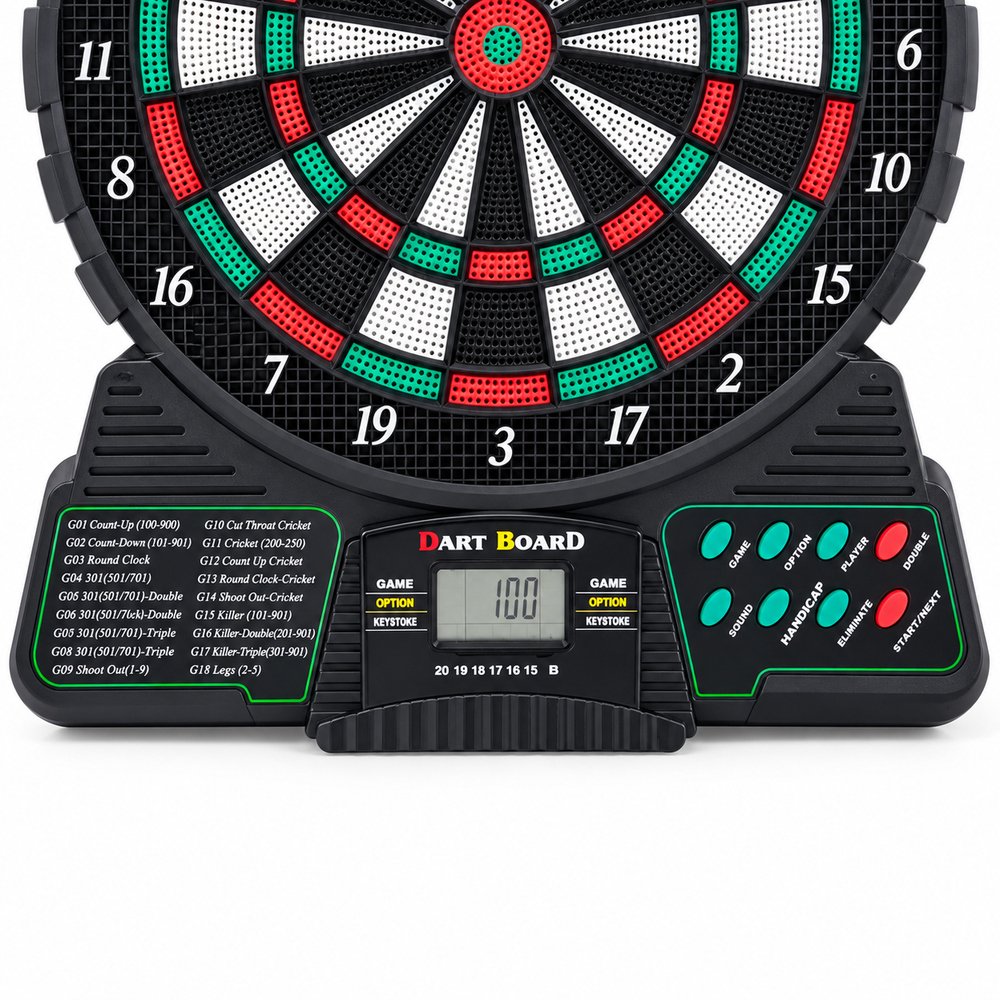 Ηλεκτρονικός στόχος Dart DAB-489 με 6 βελάκια και ανταλλακτικές μύτες