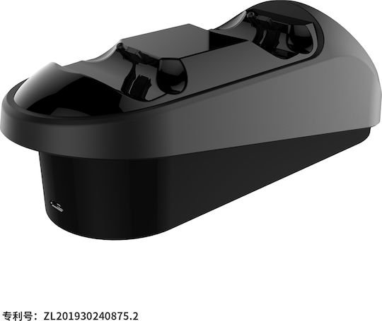 iPega 9180 Βάση Φόρτισης για 2 χειριστήρια PS4 Μαύρη - Image 5