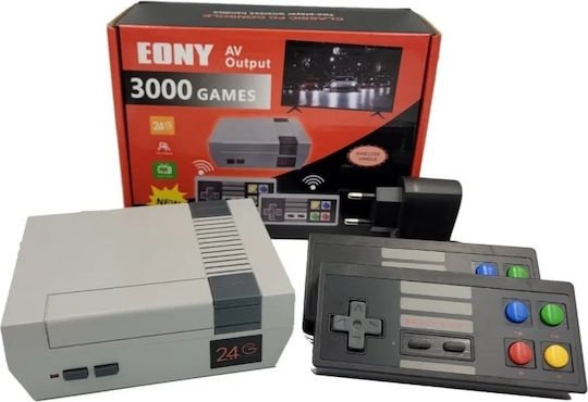 Ηλεκτρονική Παιδική Ρετρό Κονσόλα Eony Classic με 3000 Παιχνίδια - Image 2