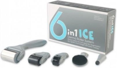 Σετ 6 Σε 1 Ice Derma Roller Με Βελόνες Τιτανίου Για Αντιγήρανση - Image 4