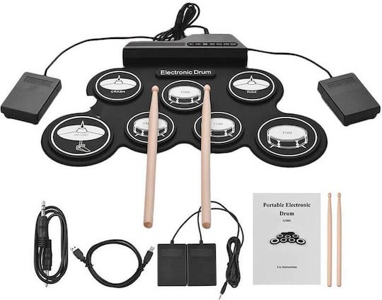 Φορητό Ψηφιακό Σετ Τυμπάνων Digital Drum Ah-4