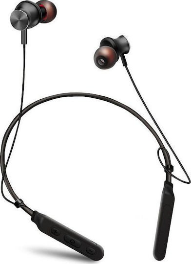 Ezra BW11 In-ear Bluetooth Handsfree Ακουστικά με Αντοχή στον Ιδρώτα Μαύρα