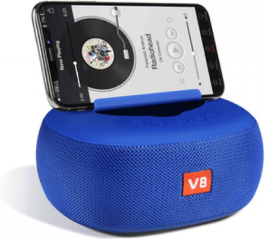 Ηχείο Bluetooth 8W με Ραδιόφωνο και Διάρκεια Μπαταρίας έως 3 ώρες Μπλε