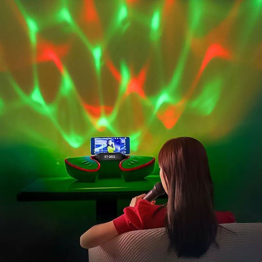 Ηχείο karaoke ST-2021 με δύο ασύρματα μικρόφωνα
