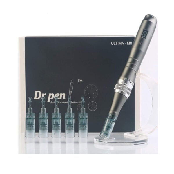 Dr. Pen Ultima M8 Wireless ασύρματη συσκευή microneedling με οθόνη LED και ρυθμιζόμενο βάθος βελόνας