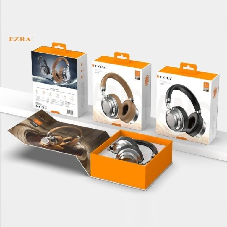 Ezra BW96 ασύρματα ακουστικά Bluetooth 5.4 με ANC, Gaming Mode και πτυσσόμενο σχεδιασμό