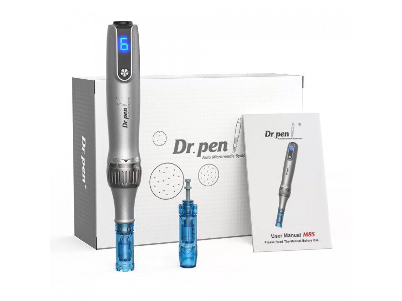 Dr. Pen M8S συσκευή microneedling με 6 ταχύτητες και ρυθμιζόμενο βάθος βελόνας