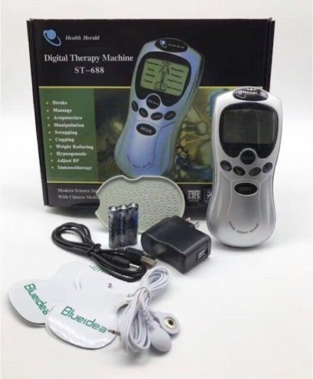 MDHL Health Herald Digital Therapy Machine ST-688 TENS / EMS Φορητή Συσκευή Παθητικής Γυμναστικής για Όλο το Σώμα - Image 4