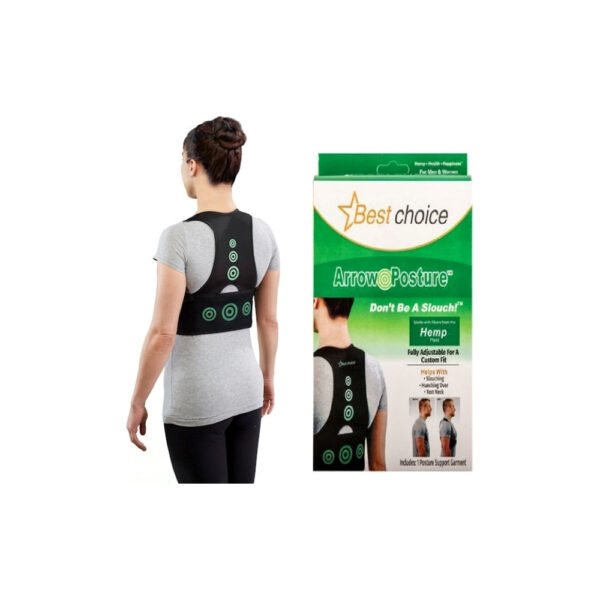 Arrow Posture 28555 ελαστικός ρυθμιζόμενος υποστηρικτής πλάτης One Size