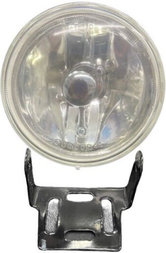 Στρογγυλός Προβολέας Αυτοκινήτου 12V 55W με Κίτρινο Φωτισμό 1τμχ