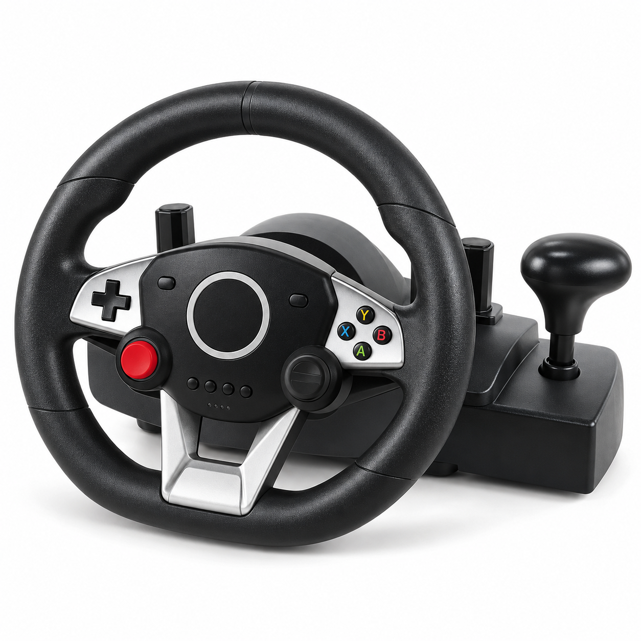 Alucard NS-9887 τιμονιέρα gaming 270° με μοχλό ταχυτήτων, πετάλια και στερέωση σε τραπέζι
